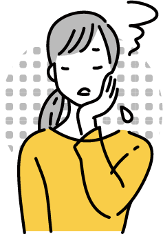 悩んでいる人のアイコン