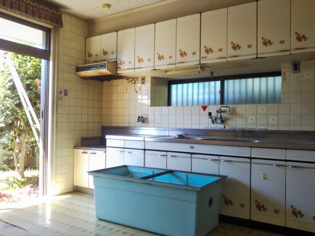 キッチンの施工前