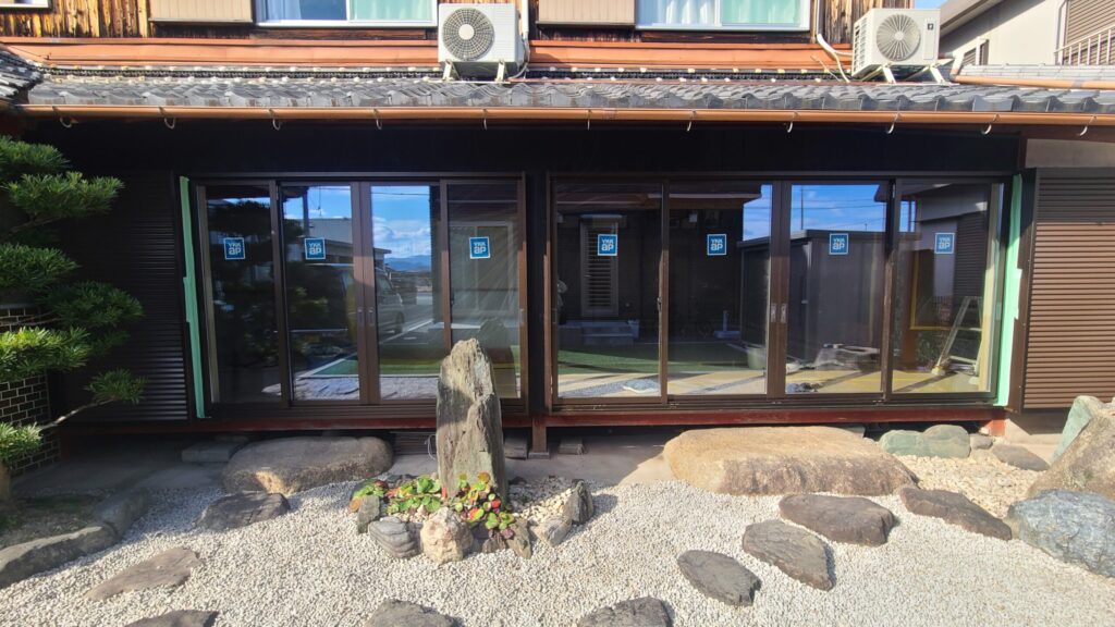 断熱効果があるペアガラスのサッシ工事後