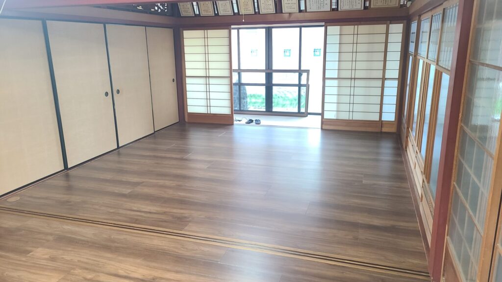 和室からフローリングへ工事後